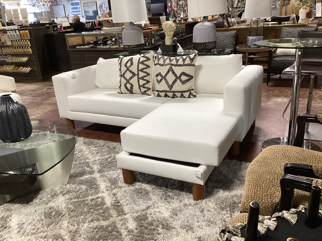 Sabai The Essential Sectional Natural Hemp Fabric  85 x61x32  92SKL2W3
