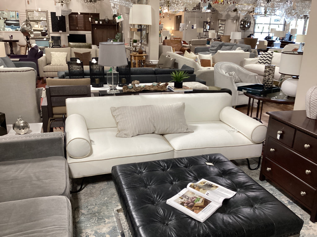 LuLu and Georgia  Fabric Indoor / Outdoor Sofa 84" x 36.25" x 23   DSLLP777