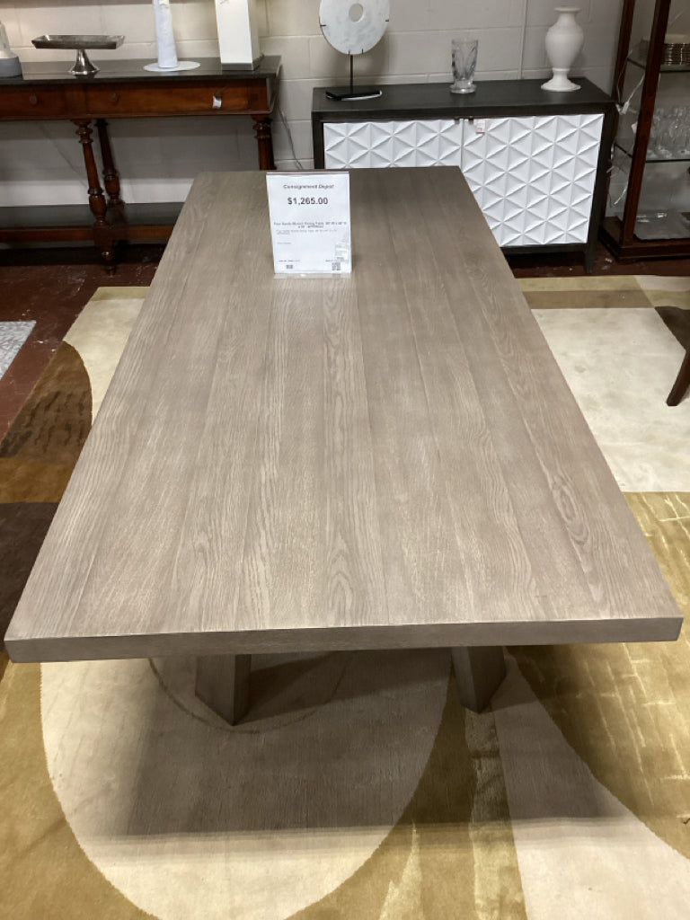 Four Hands Munich Dining Table  96" W x 40" D x 30   4ZFEW424