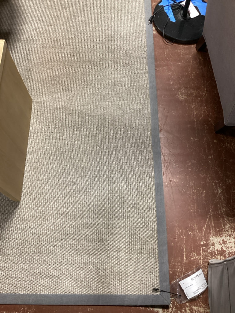 Natural Fibre Herringbone Flat Weave  Rug 9' X 12'