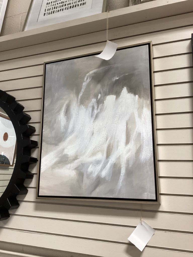 Art Neutral Abstract 24x30