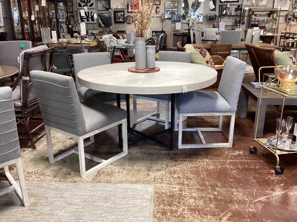 Universal Furniture casual dining round dining table  54x30