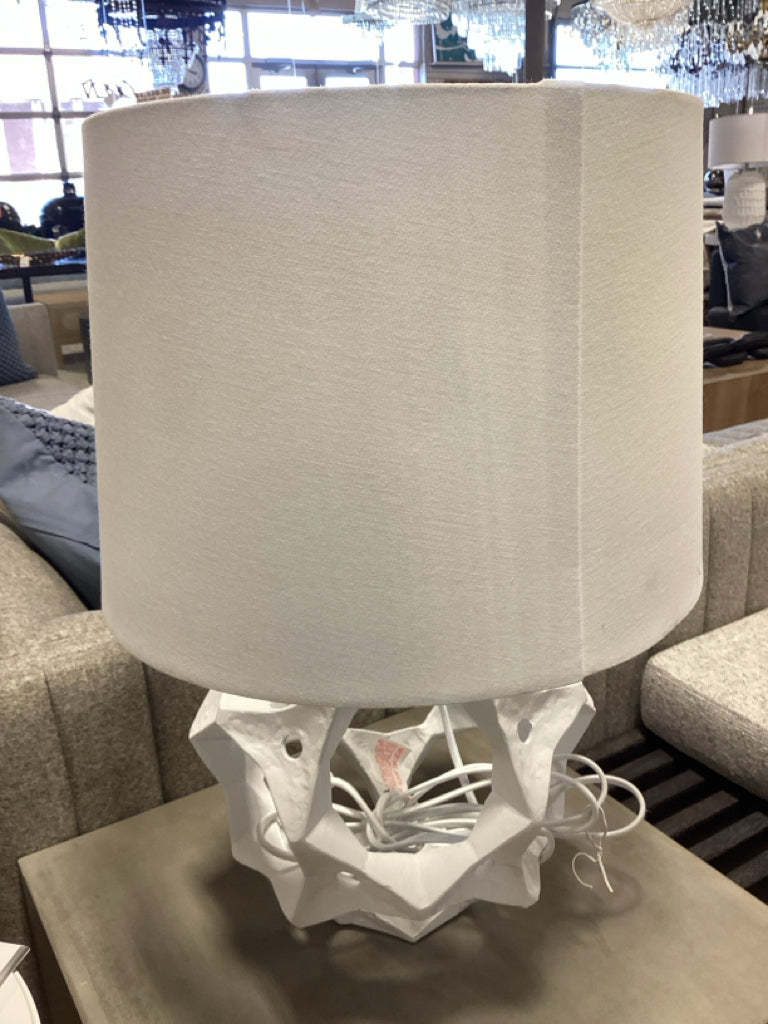 Regina Andrew Celestial Table Lamp, white with shade; 24Ã¢â‚¬ÂH