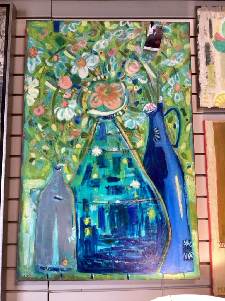 Original Art "Celestial Joy" by Phyllis Dell 24" X 36"