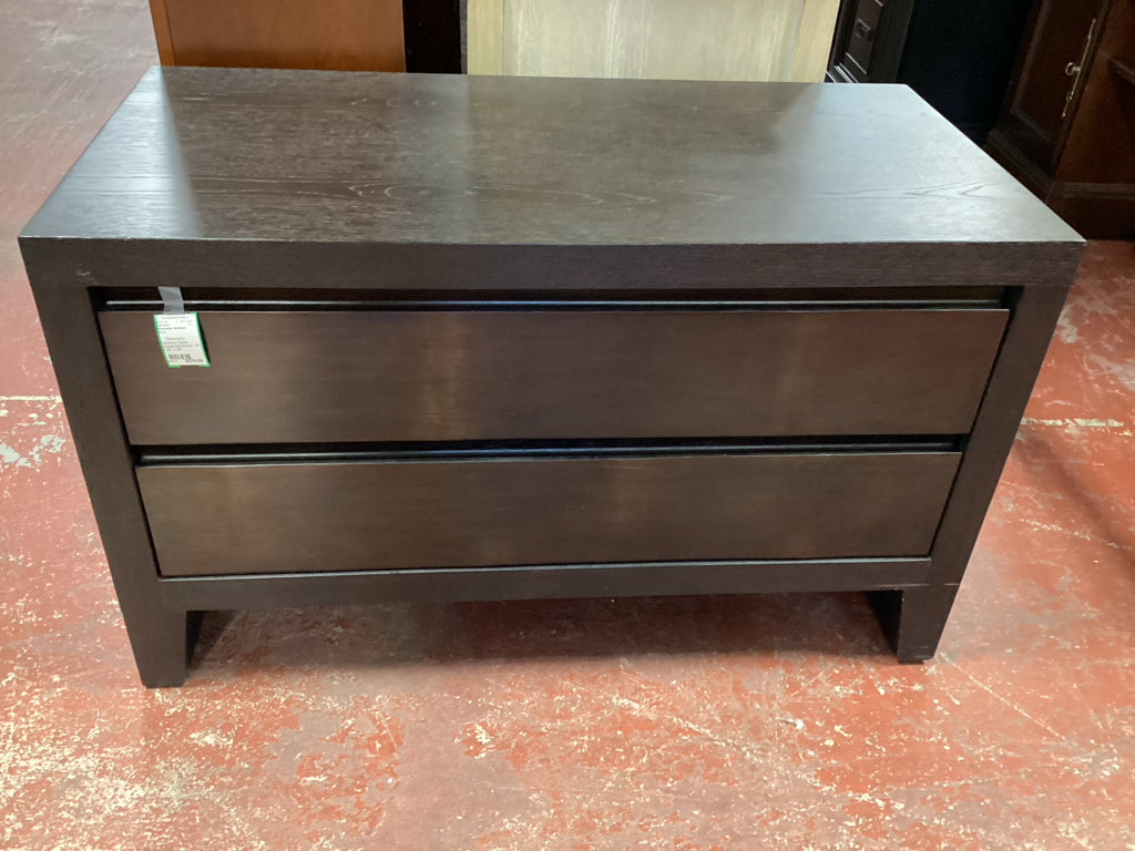 Restoration Hardware Bezier Closed Nightstand  40" X 20" X 24"