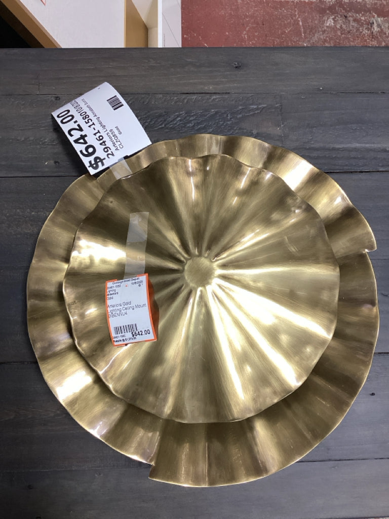 Arteriors Gold Lighting Ceiling Mount BlBENNU4