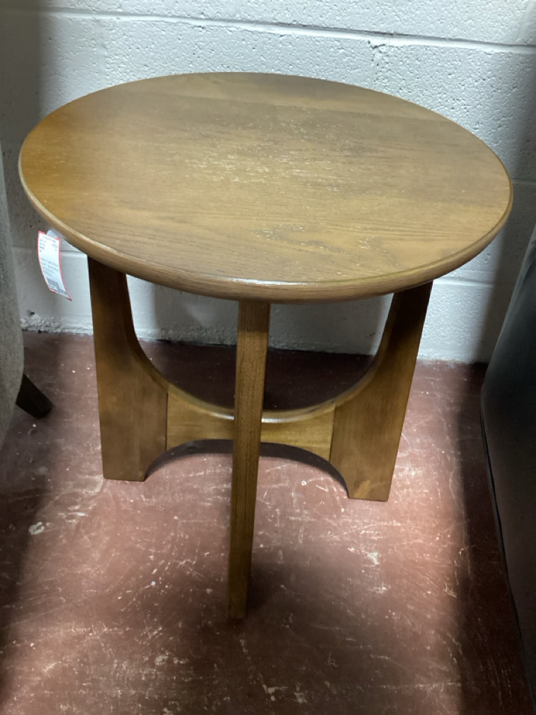 Havenly Sasha Wood Accent Table-Medium Oak 20x20x22 -A82E2BJU