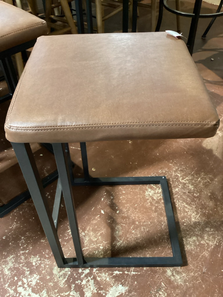 Sunpan Boone Counter Stool Cognac (PAIR) 16x16x20