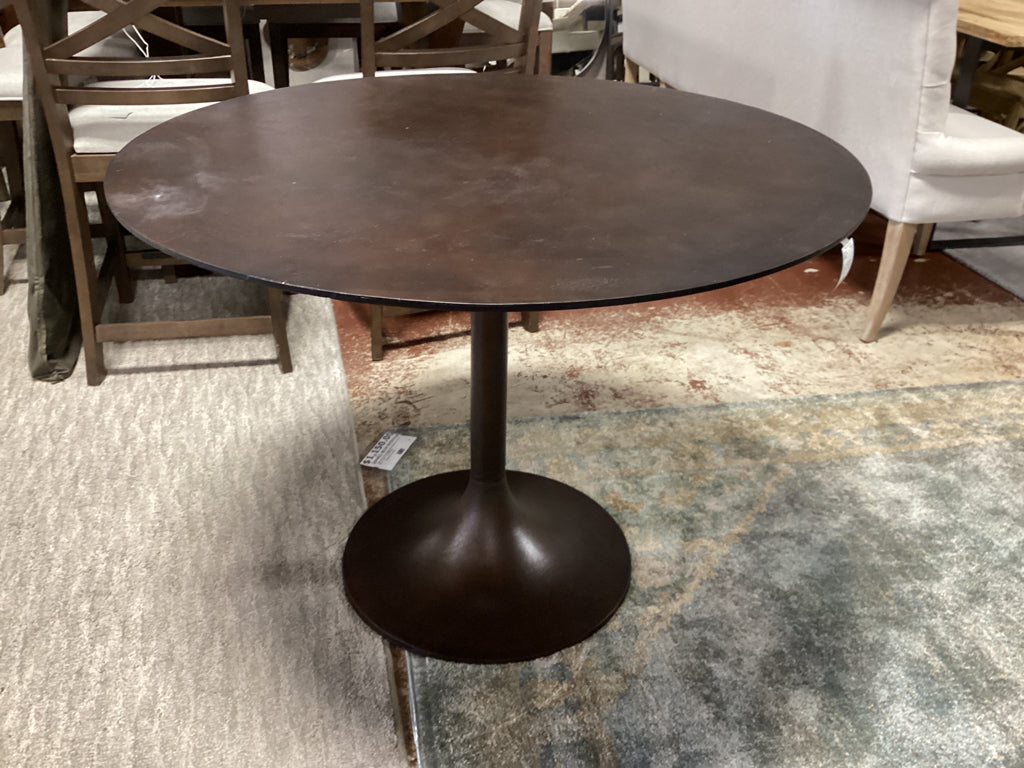 Four Hands Marlow Simone 42" Round Metal Dining Table  2D28QP5P