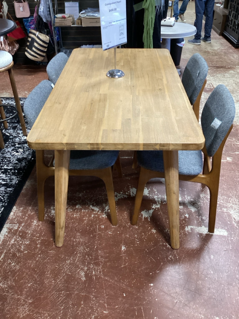 Dining Table / Seb natural finish 59 x 31 x 29 high  5PLT7MPJ