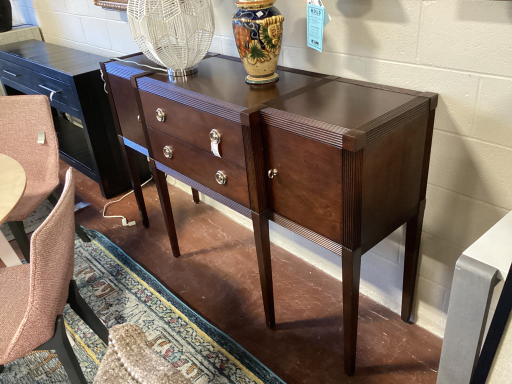 Transitional Sideboard / espresso 2 drwr 2 door 60 x 16.5 x 38.5