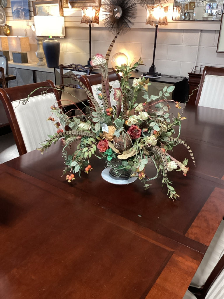 Designer Botancial Arrangement in Decorative Urn Centerpiece