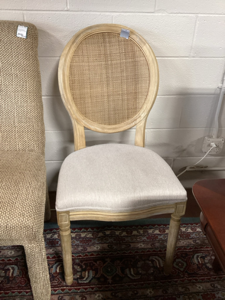 Noble House Laney Cane Back Dining Chair-Set of 8