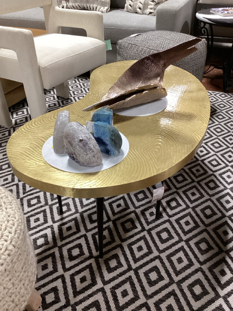 Arteriors Sloan Coffee Table  44" W x 16" D x 17"  "As Found"   2PRACTLW