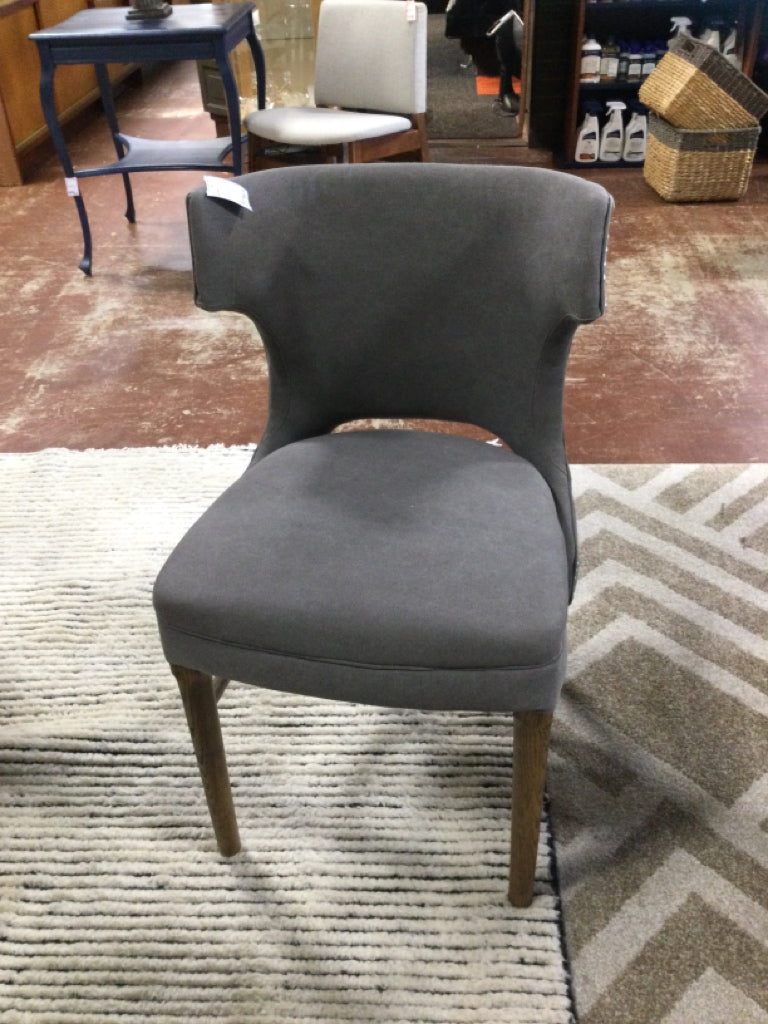 Set of 4 Four Hands Grey Dining Chairs