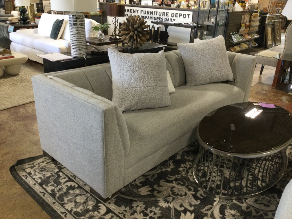 Alder and Tweed Bryson  Sofa in Cosmopolitan Grey  96x36x30